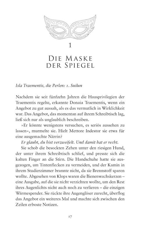Die Maske der Spiegel (Rabe und Rose 01)