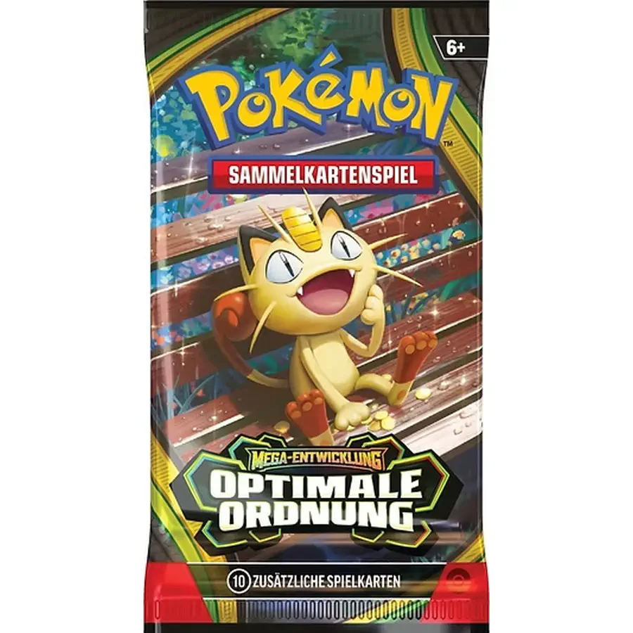 Pokémon Trading Card Game Optimal Order Booster Pack (DE)