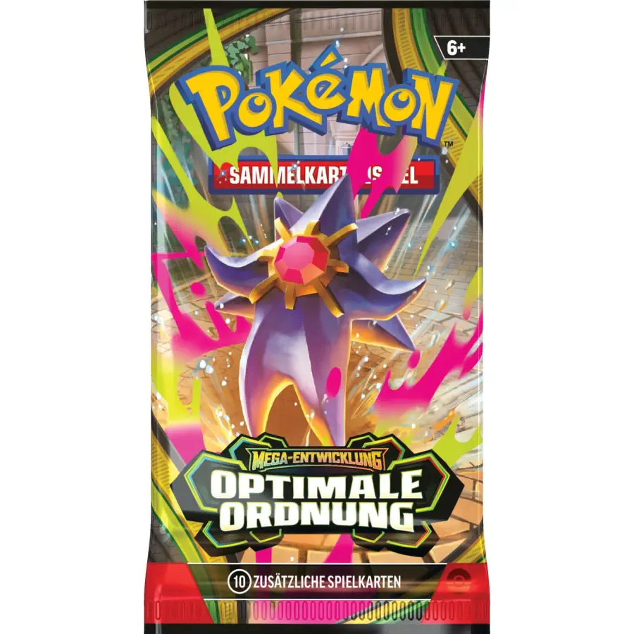 Pokémon Trading Card Game Optimal Order Booster Pack (DE)