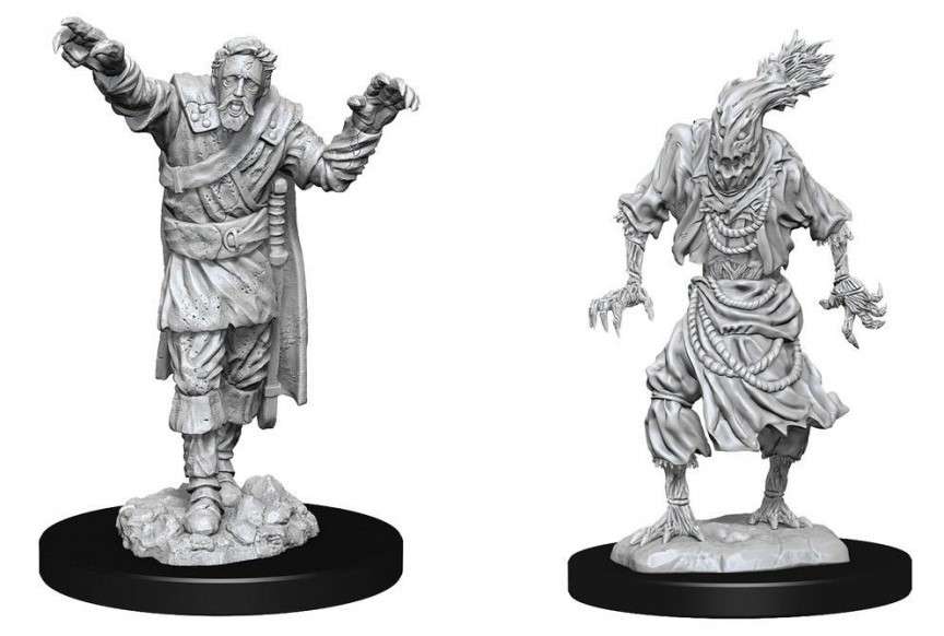 D&D Nolzur's Marvelous Miniatures Scarecrow & Stone Cursed