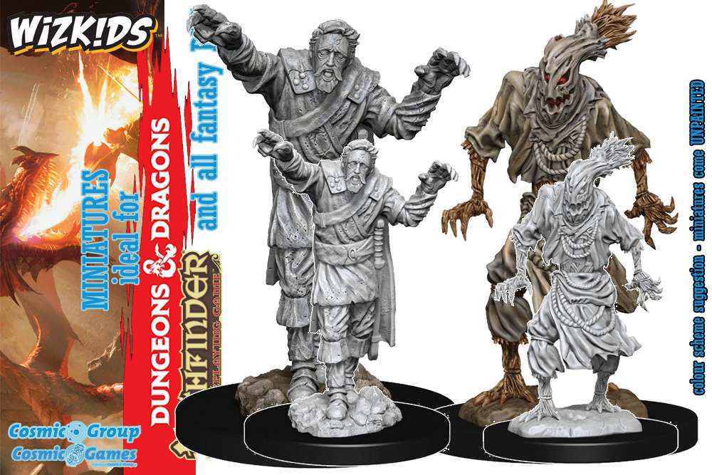 D&D Nolzur's Marvelous Miniatures Scarecrow & Stone Cursed