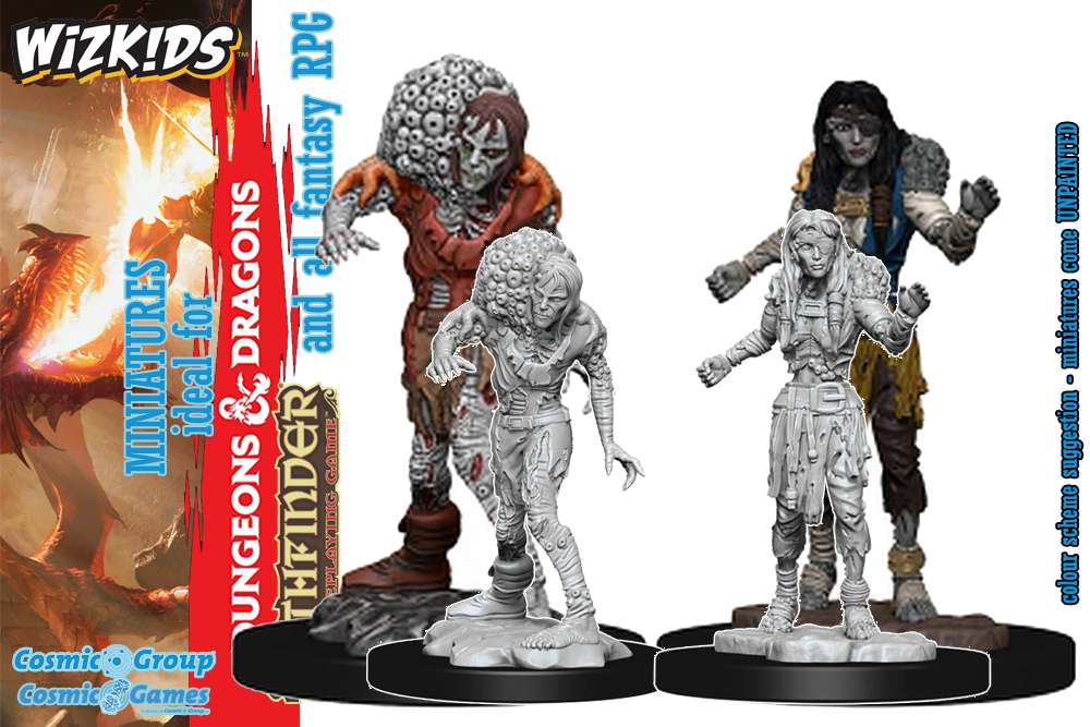D&D Nolzur's Marvelous Miniatures Drowned Assassin & Ascetic
