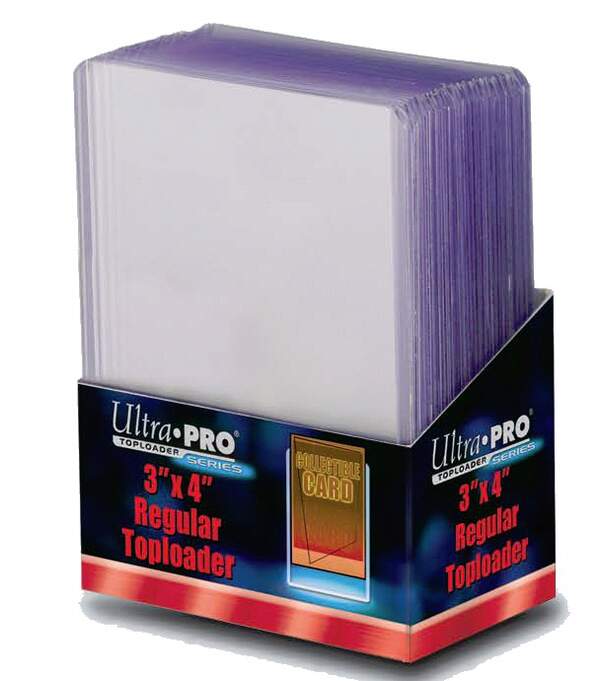 Ultra Pro Toploader regular 3" x 4" (25)