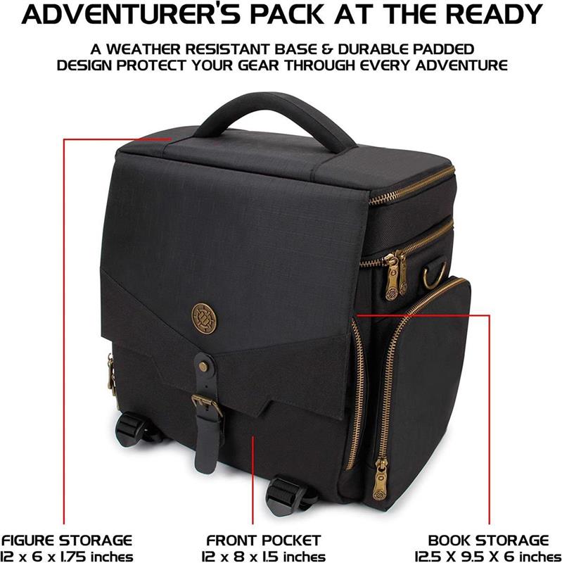 ENHANCE Tabletop RPGs - RPG Adventurer's Bag (Black)