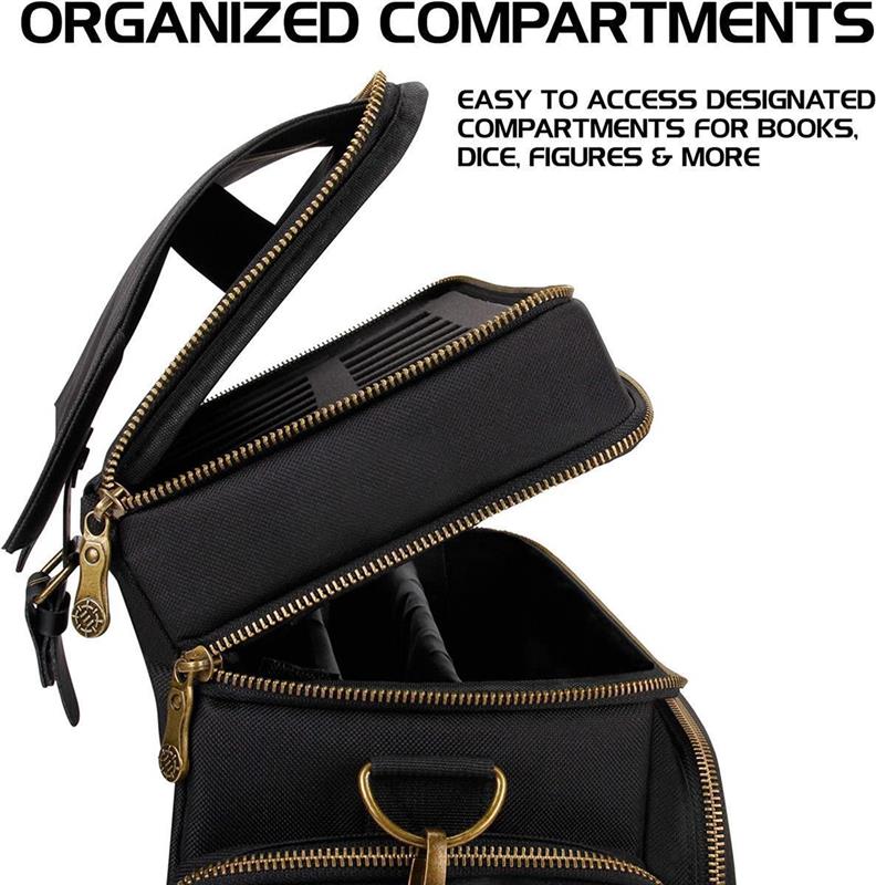 ENHANCE Tabletop RPGs - RPG Adventurer's Bag (Black)