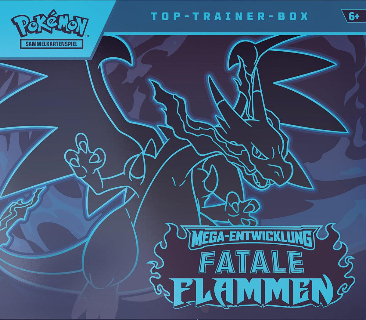 Pokémon Sammelkartenspiel Fatale Flammen Top-Trainer Box (GER)