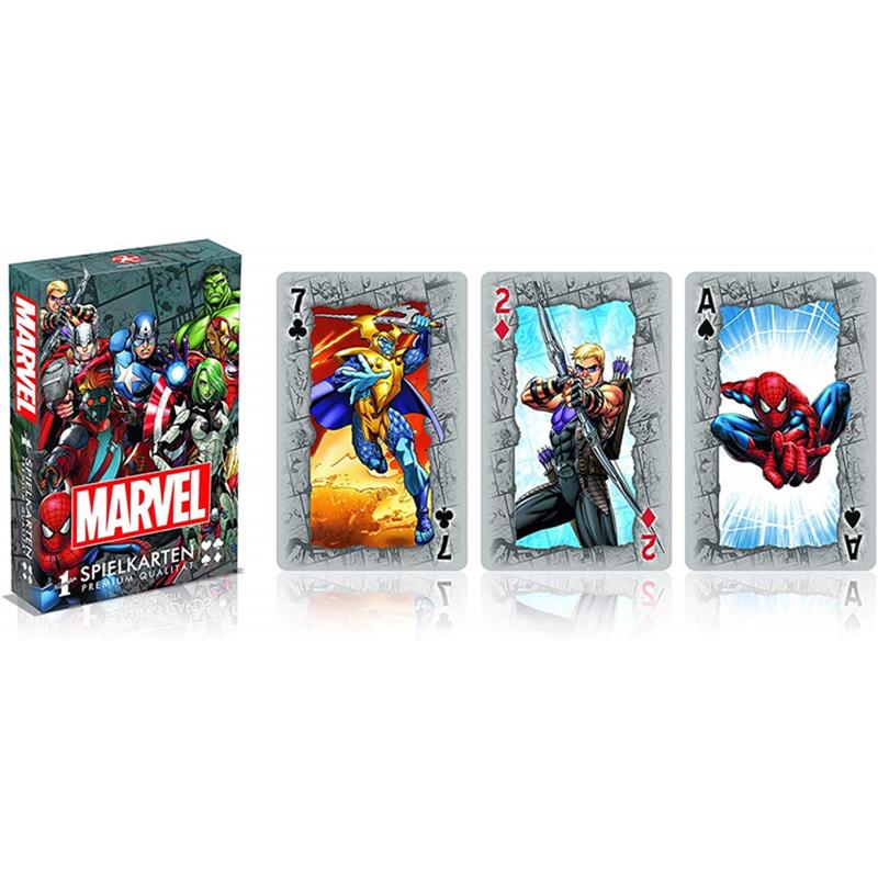 Number 1 Spielkarten Marvel Universe