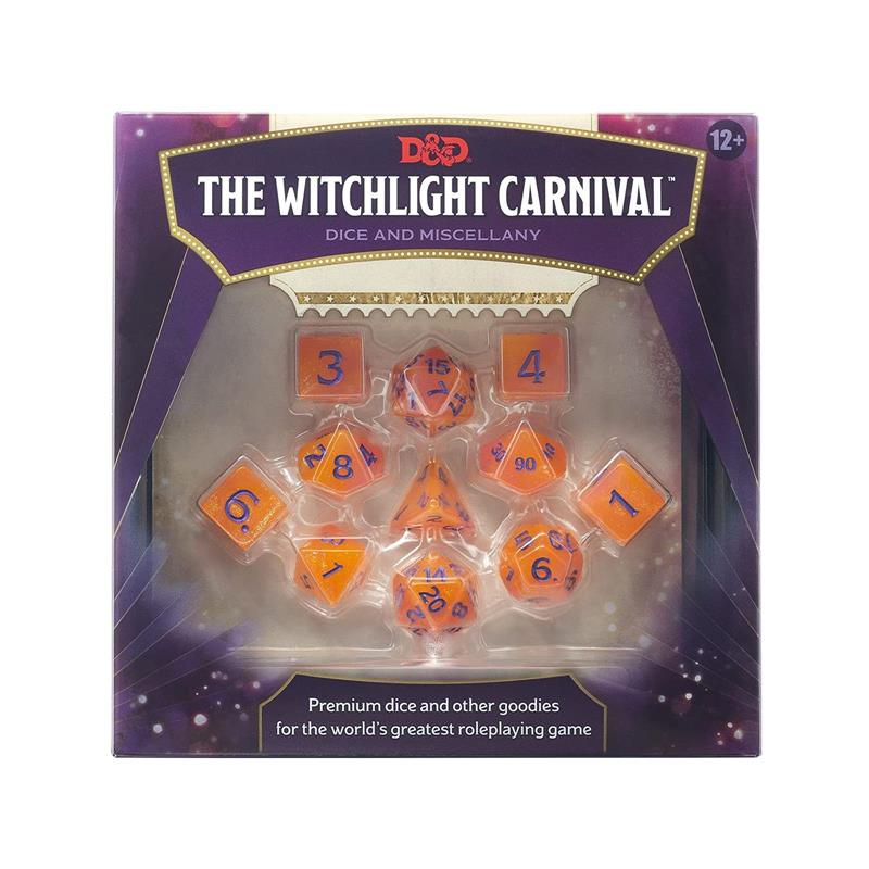 Dungeons & Dragons RPG Dice Set Witchlight Carnival