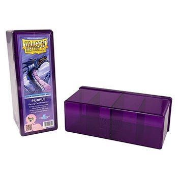 Dragon Shield - 4 Compartment Storage Box - Purple