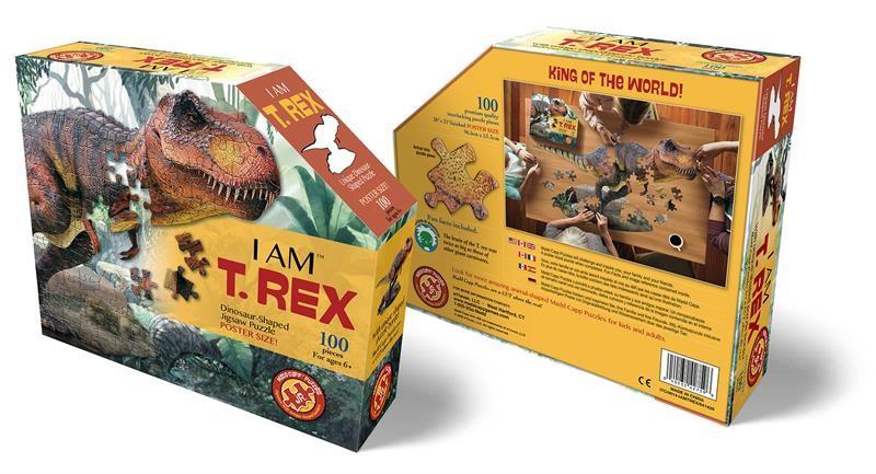 Konturpuzzle Jr. T-Rex XL (100 Teile)