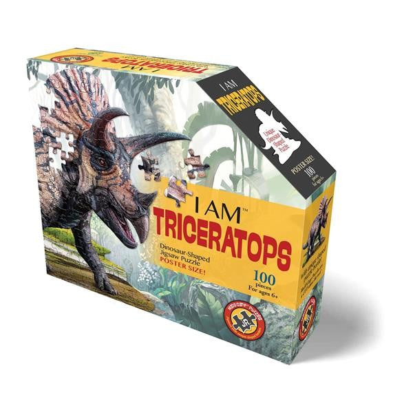 Konturpuzzle Jr. Triceratops XL (100 Teile)
