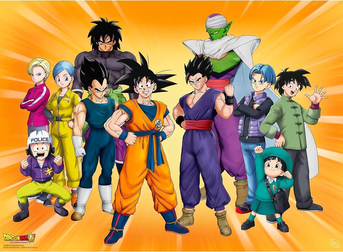 Dragon Ball Hero Chibi Poster "Goku's Group" 52 x 38 cm