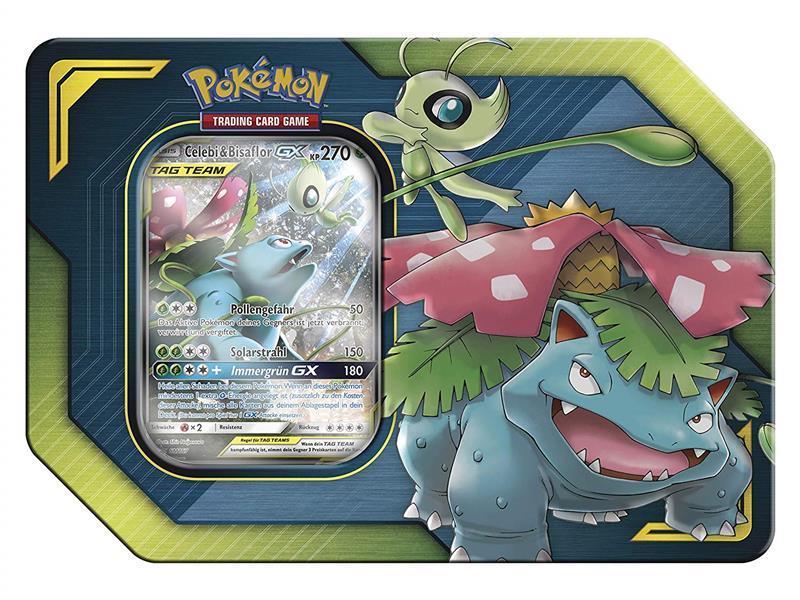 Pokemon Tag Team Tin Celebi & Bisaflor