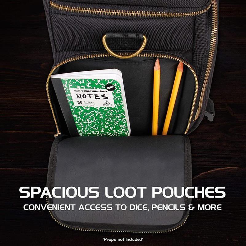 ENHANCE Tabletop RPGs - RPG Adventurer's Bag (Black)