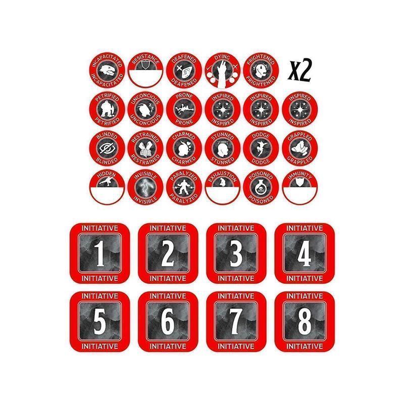 D&D: Klassenmarkerset - Spielleiter (GER)