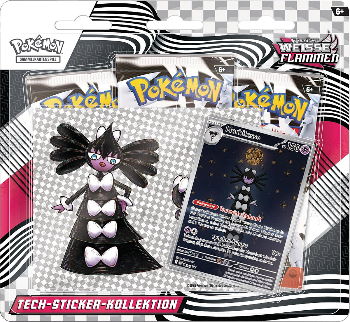 Pokémon KP10.5 Weiße Flammen 3-Pack Blister (DE)