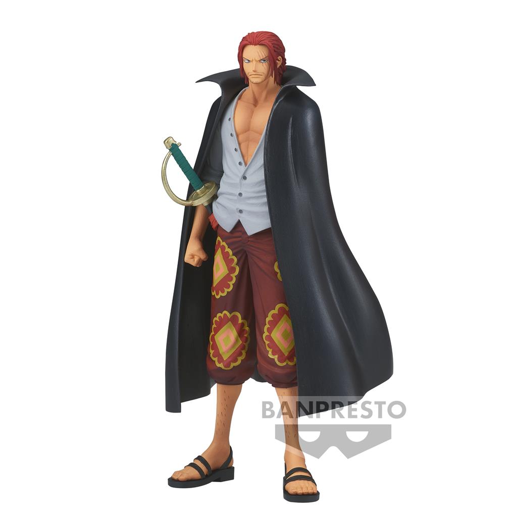 One Piece Film Red PVC Statue Shanks DXF The Grandline Series 16 cm