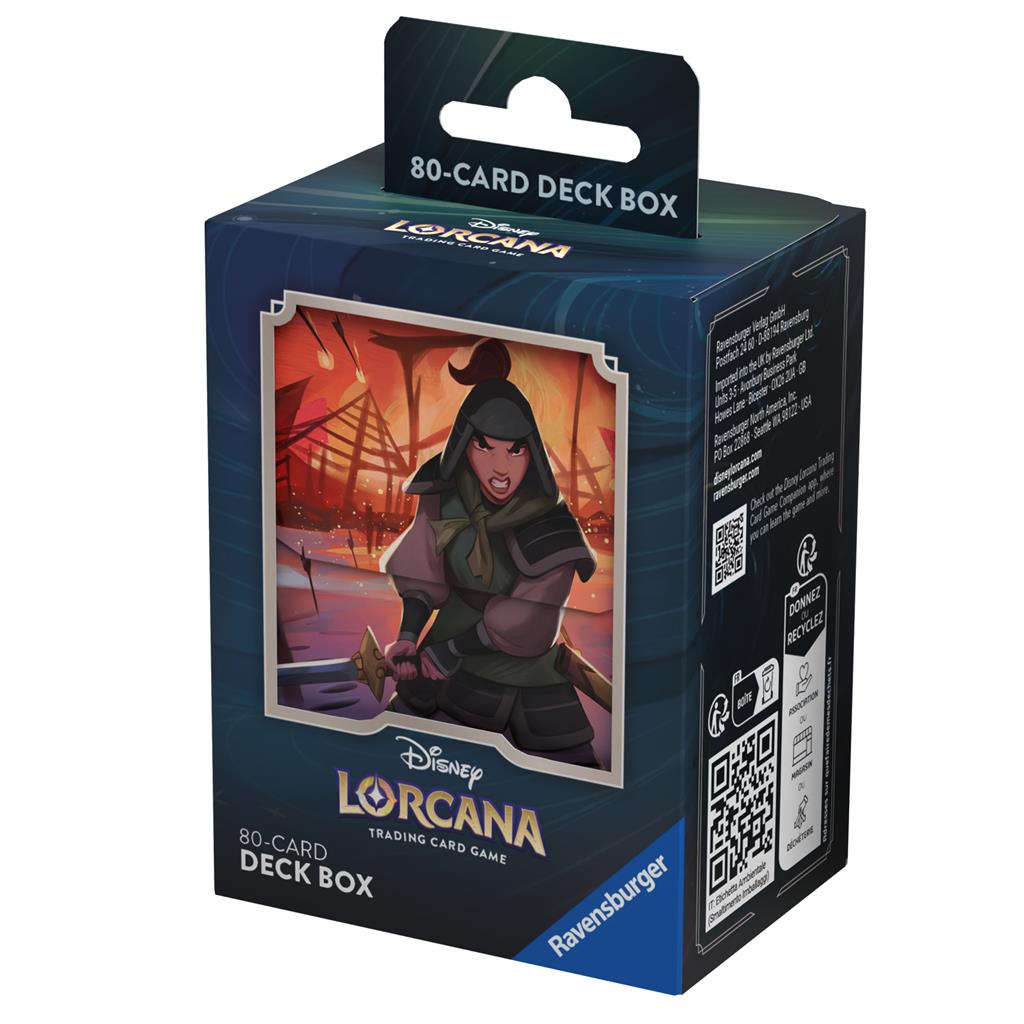Disney Lorcana: Rise of the Floodborn Deckbox Mulan