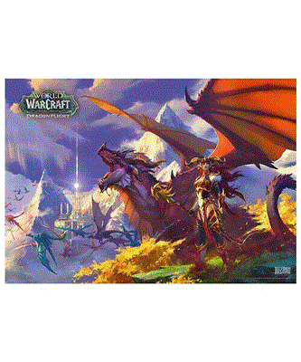 World of Warcraft Jigsaw Puzzle: Dragonflight Alexstrasza (1.000 Pieces)
