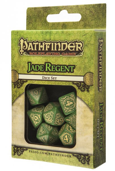 Pathfinder Jade Regent Würfelset (7)