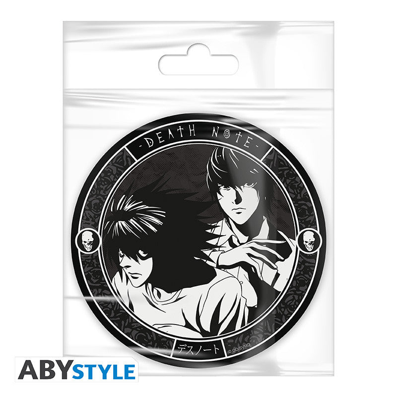 Death Note "L & Light" Ceramic Coasters
