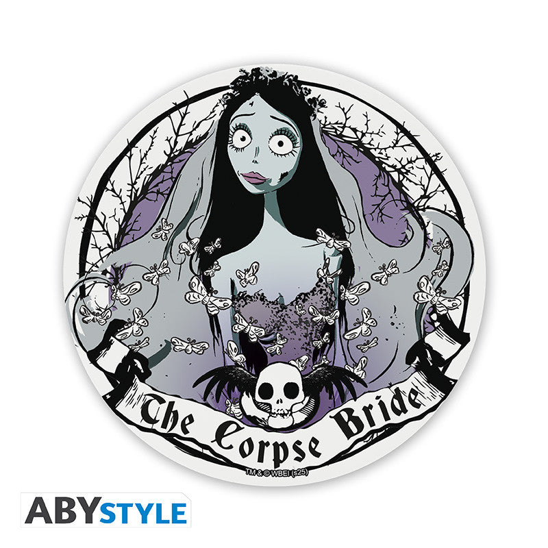Corpse Bride "Emily" Ceramic Coaster