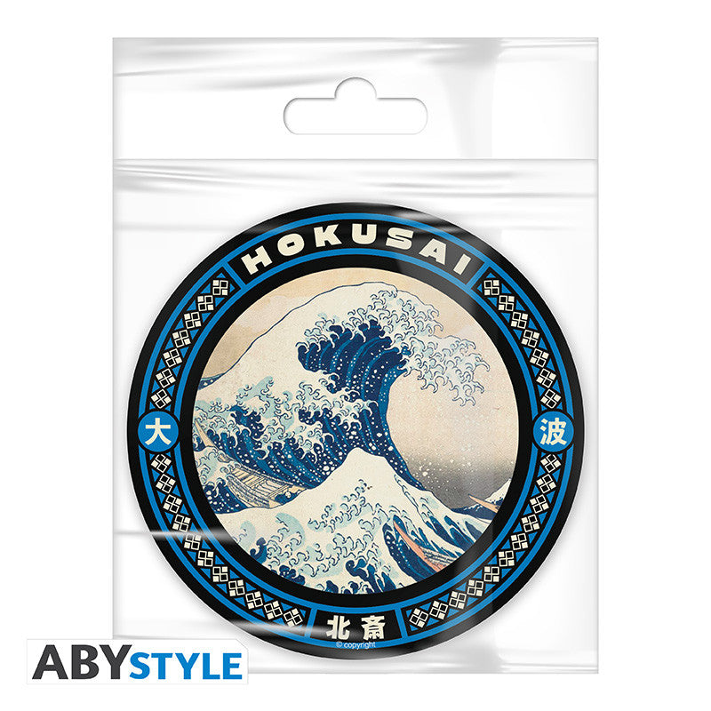 Hokusai "Die große Welle" Keramik-Untersetzer