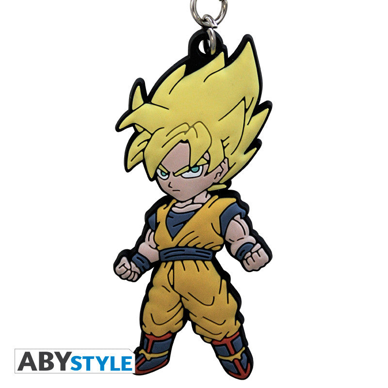 Dragon Ball Z PVC-Schlüsselanhänger – Super-Saiyajin Goku