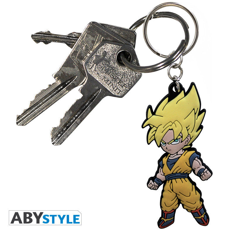 Dragon Ball Z PVC-Schlüsselanhänger – Super-Saiyajin Goku