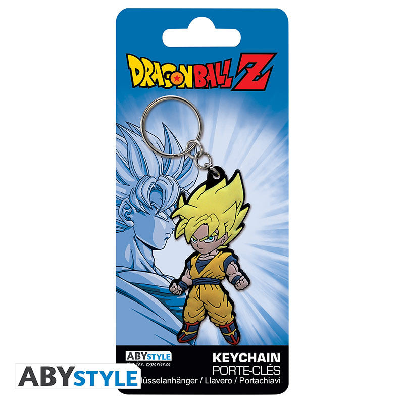 Dragon Ball Z PVC-Schlüsselanhänger – Super-Saiyajin Goku