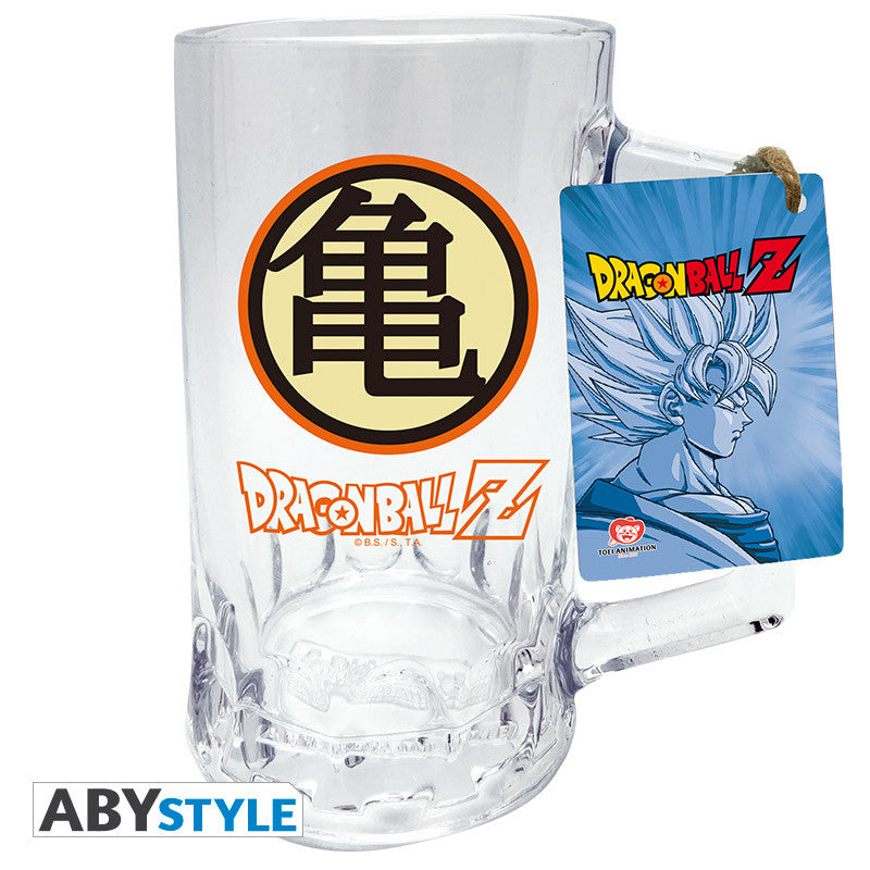 Dragon Ball Z Glass Mug – Kame Symbol 500 ml