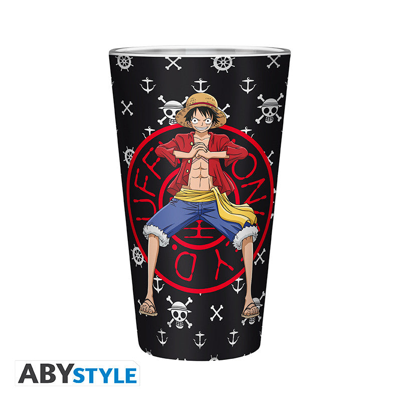 One Piece Large Glass – Luffy 400 ml