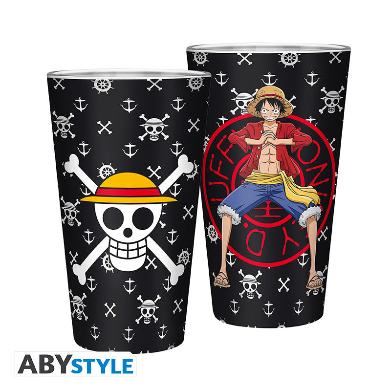 One Piece Large Glass – Luffy 400 ml