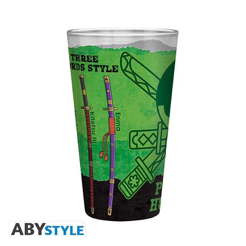 One Piece Large Glass – Zoro 400 ml