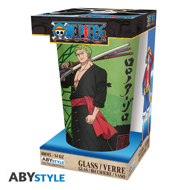 One Piece Large Glass – Zoro 400 ml