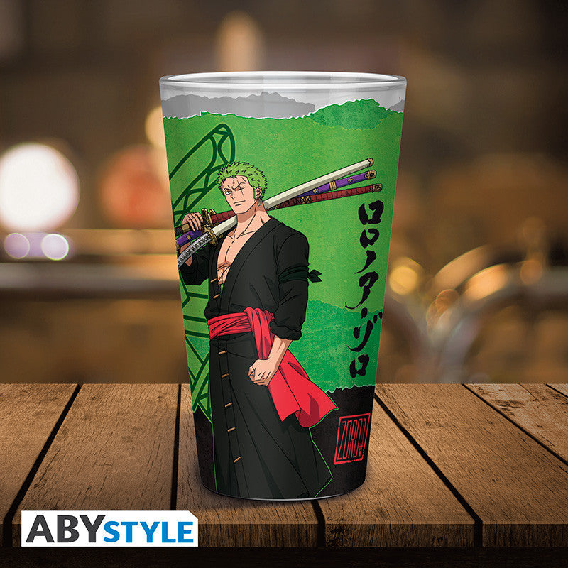 One Piece Large Glass – Zoro 400 ml