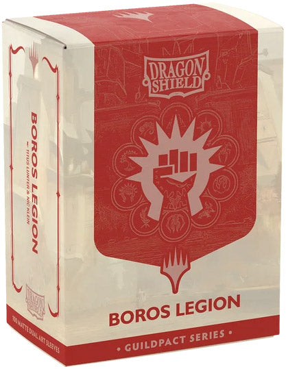 Dragon Shield x Magic: The Gathering – Guildpact Series Boros Legion Matte Dual Art Sleeves (100)