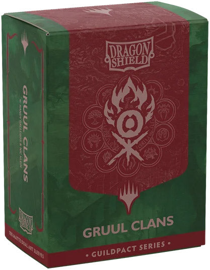 Dragon Shield x Magic: The Gathering – Guildpact Series Gruul Clans Matte Dual Art Sleeves (100)