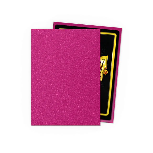 Dragon Shield Standard Sleeves - Matte Sparkles - Pink Sapphire