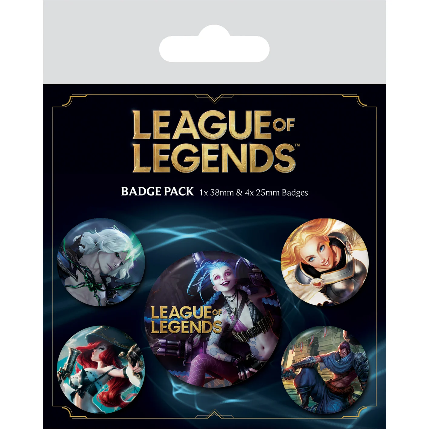 League of Legends Badge-Set (5 Anstecker)