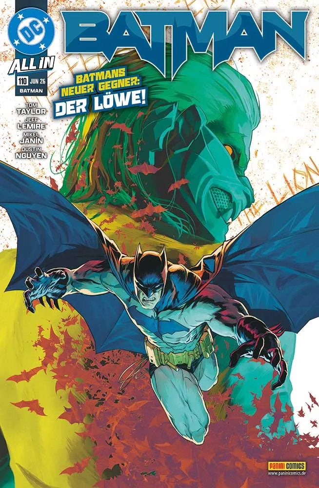 Batman (Rebirth) 110: Batmans neuer Gegner: Der Löwe!