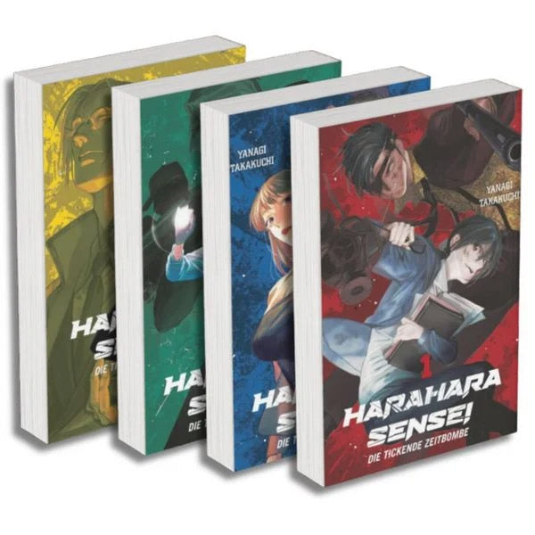 Harahara Sensei: The Ticking Time Bomb Value Pack (Complete Volumes 1–4)
