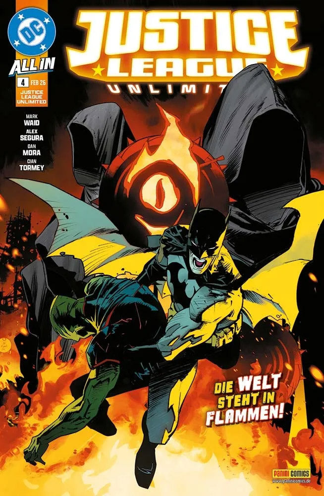 Justice League Unlimited 04: Die Welt steht in Flammen!