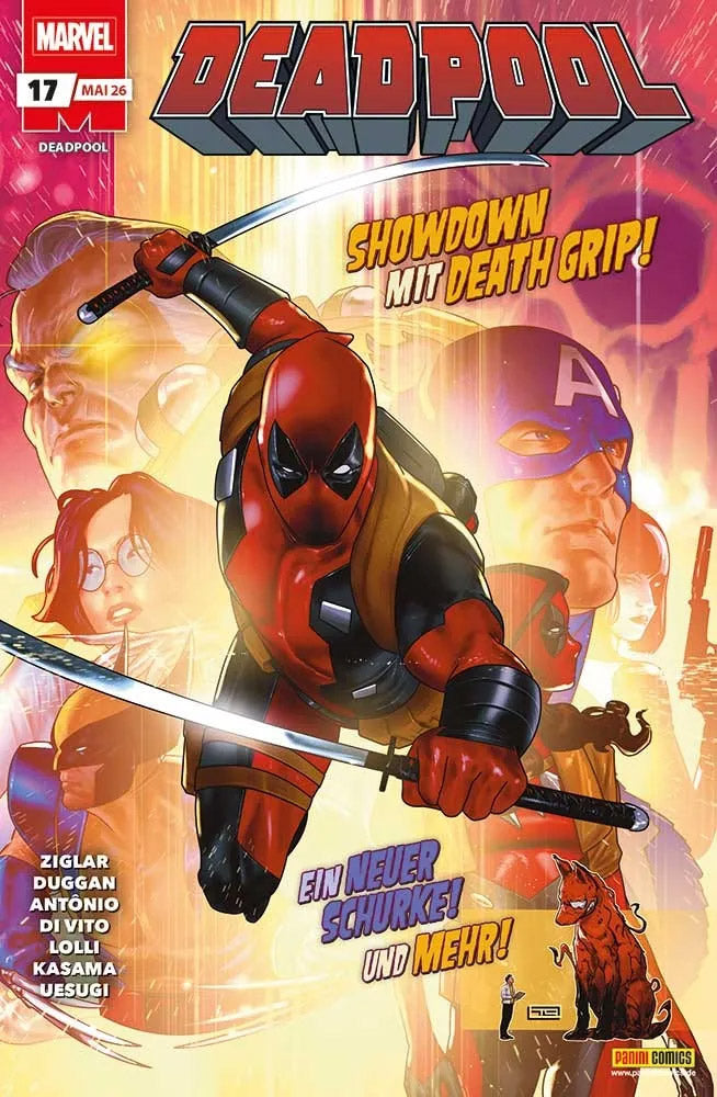 Deadpool (2023) 17: Showdown with Death Grip!