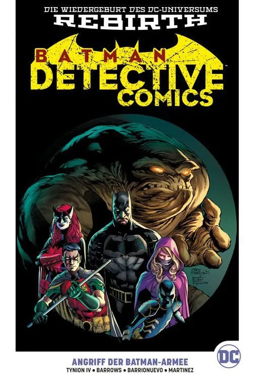 Batman: Detective Comics (Rebirth) PB 1: Angriff der Batman-Armee, HC (999) inkl Blechschild
