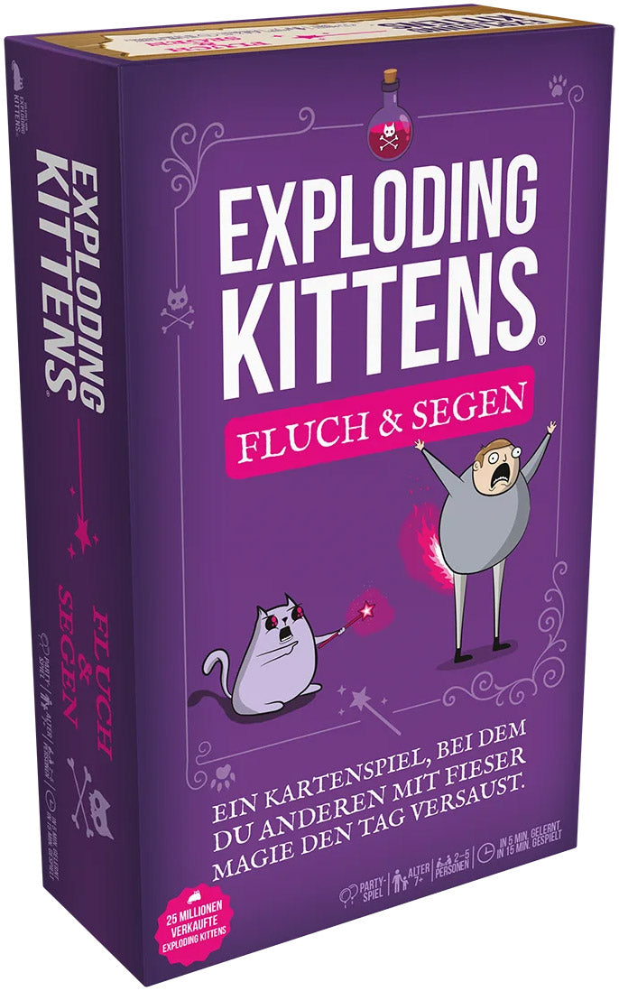 Exploding Kittens Fluchs & Segen (DE)