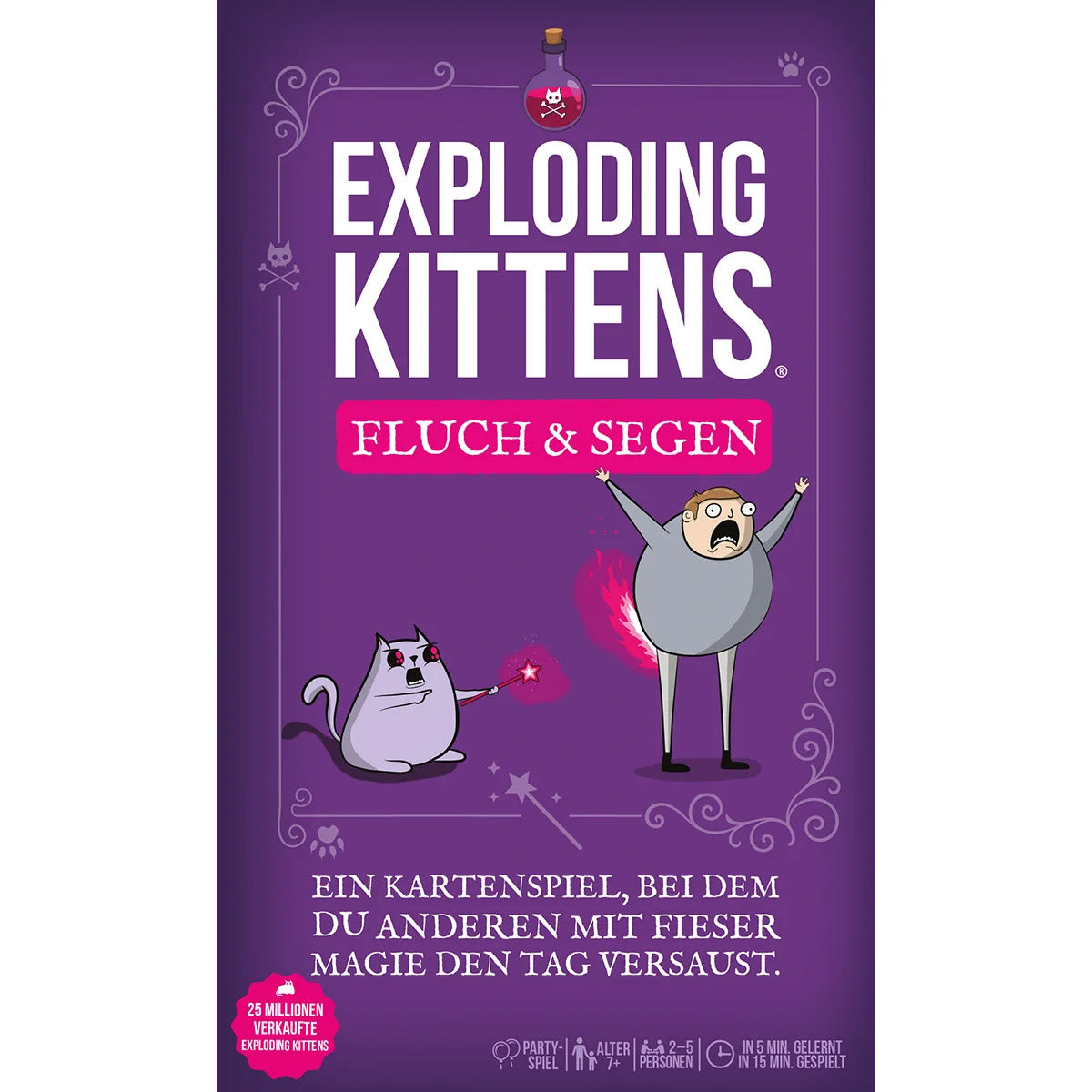 Exploding Kittens Fluchs & Segen (DE)