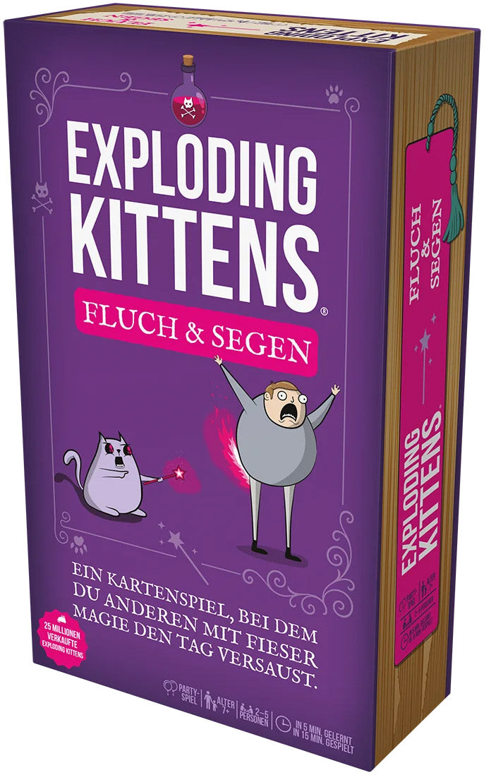 Exploding Kittens Fluchs & Segen (DE)