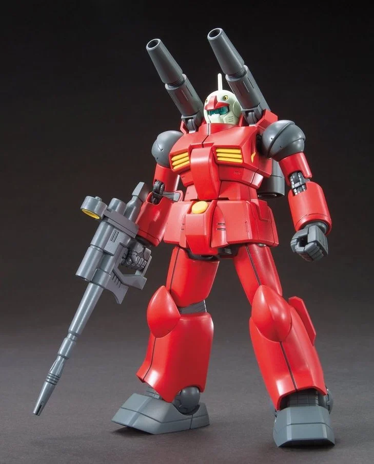 GUNDAM - Model Kit - High Grade - RX-77-2 Guncannon - 1/144