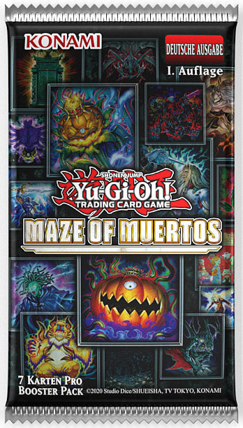 Yu-Gi-Oh! TCG Maze Of Muertos Booster-Pack (DE)
